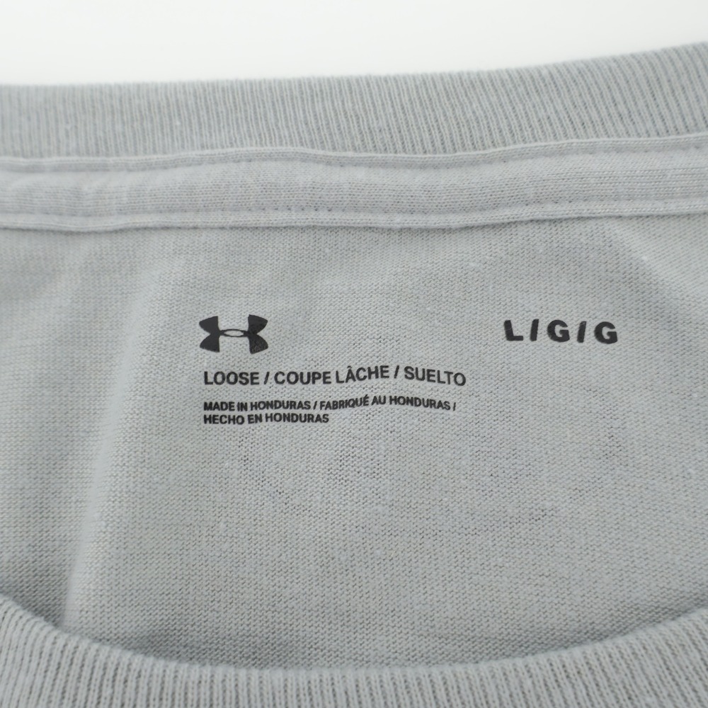 NEW Lot of 2 Under Armour T-Shirt Gray Freedom & UA Graphic Mens Large‎ - Picture 7 of 10